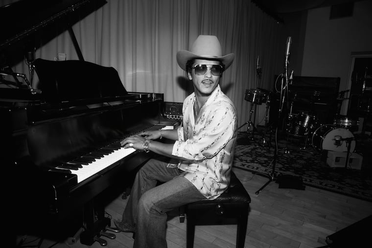 Bruno Mars brings his "Romantic Tour" to Lincoln Financial Field on Tuesday and Wednesday.
