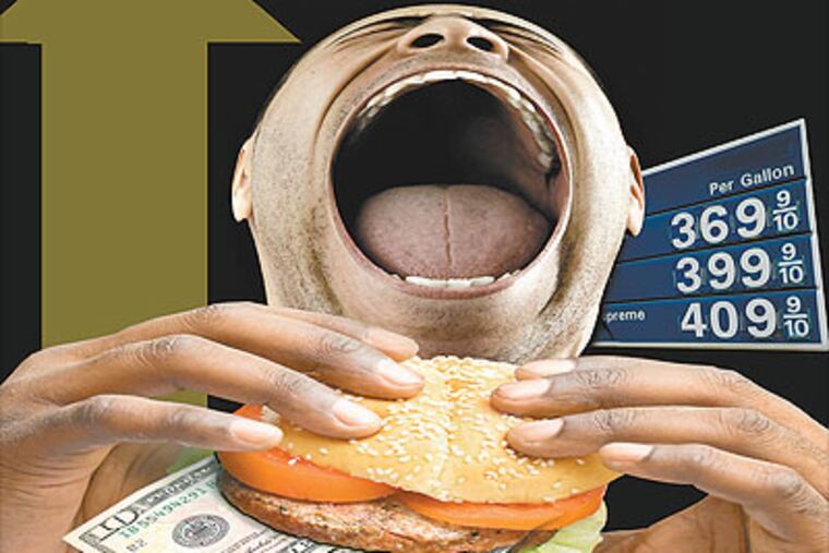 Hold onto your wallet, folks, because the price pinch is going to get worse. (Daily News photo illustration)