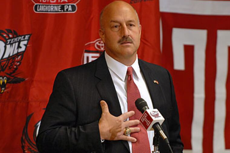 Steve Addazio has added New Hampshire defensive coordinator Sean McGowan to his staff. (Tom Gralish/Staff file photo)
