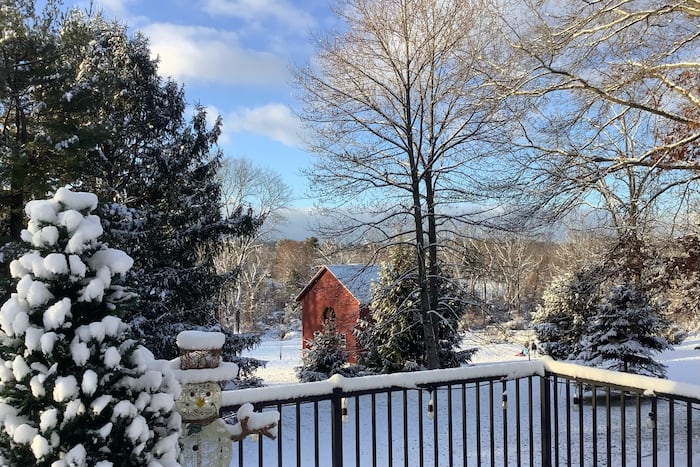 First Winters Snowfall Readers' photos of the first winter snow in the Philadelphia region