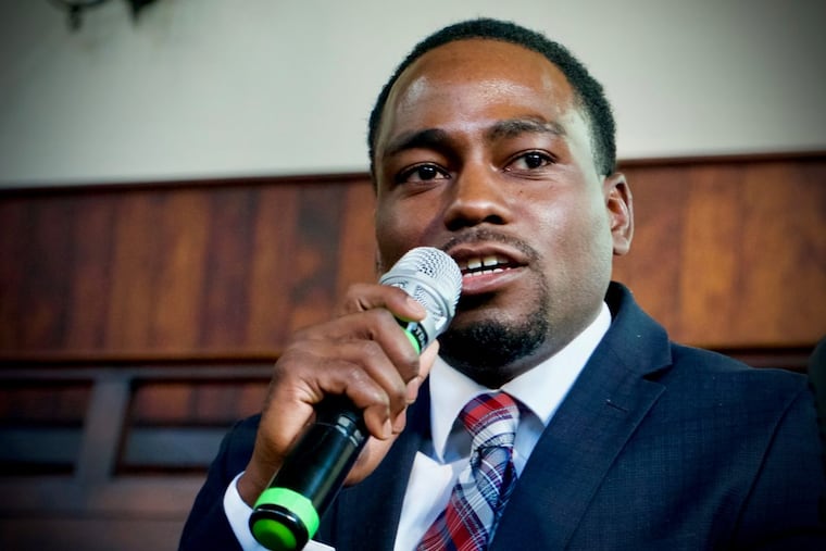 Aaron Kirkland, who spent five years in prison, today is on a career path in the city’s Water Department