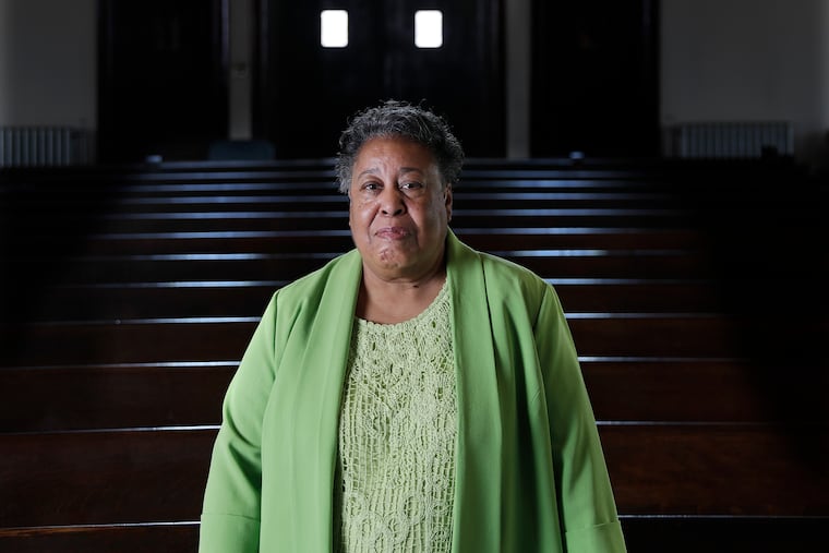 Clara Ester stands in the Centenary United Methodist Church in Memphis, Tenn., on March 17, 2018.