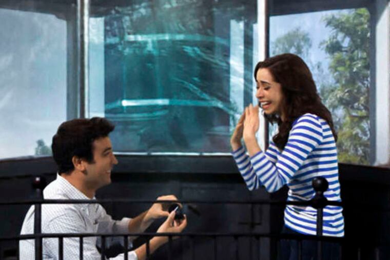 On "How I Met Your Mother," Ted (Josh Radnor) asks the Mother (Milioti) to marry him.