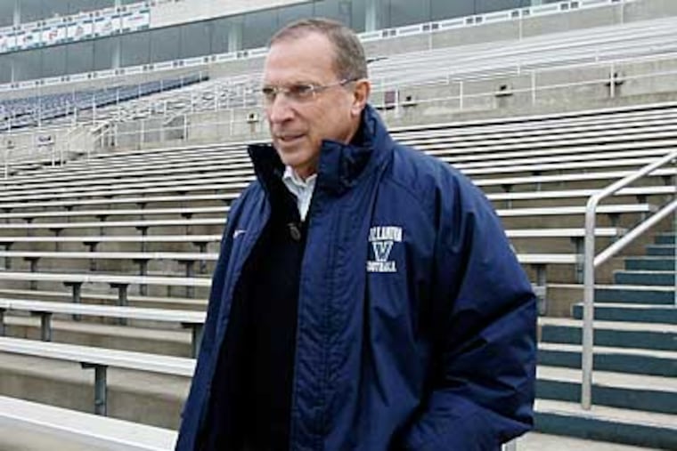 Villanova coach Andy Talley was named the 2009 American Football Coaches Association FCS national coach of the year. (David Swanson/Staff Photographer)
