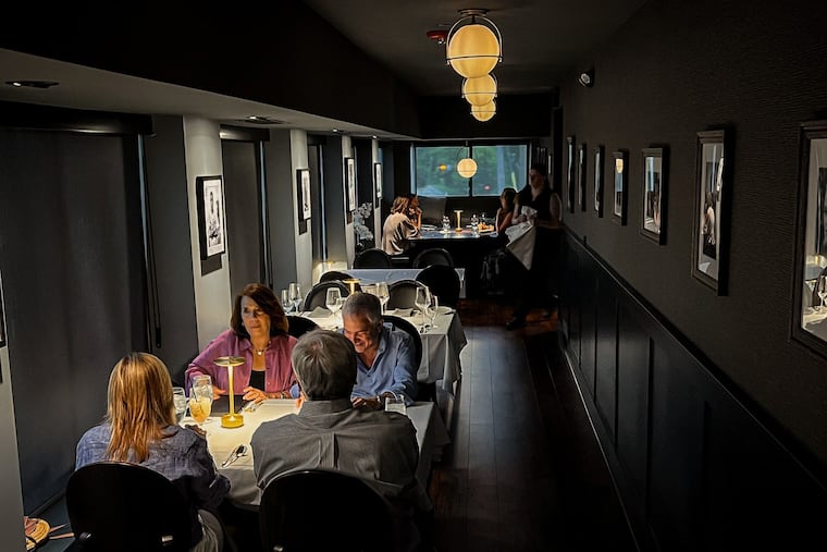Dining by the windows at Academy Grill, 424 S. Bethlehem Pike, Fort Washington, on July 28, 2026.
