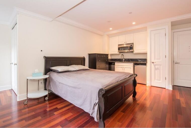 1701-15 Locust St. #1517, Philadelphia, which is on the market for $225,000.