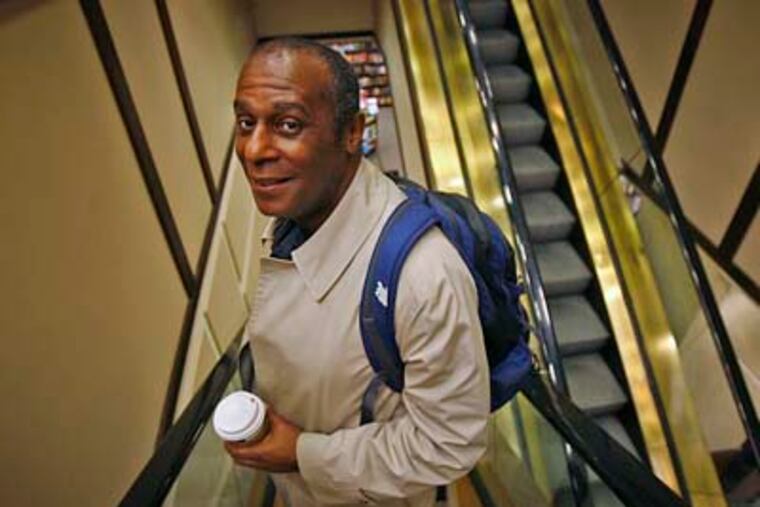 Benjamin Nixson, a former tenant of Rosalind Lavin, says she owes him $675 in rent and security deposit. (Alejandro A. Alvarez / Staff Photographer)