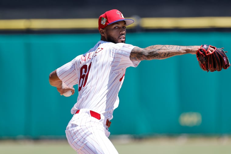 Phillies pitcher Cristopher Sánchez will start opening day against the Rangers on Thursday.