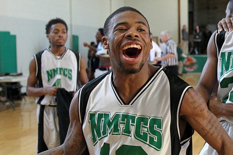 Devin Bullock, shown after a New Media Charter game in February, died of his wounds following an April 23 shooting in which police said he was an innocent bystander. (Yong Kim/File)