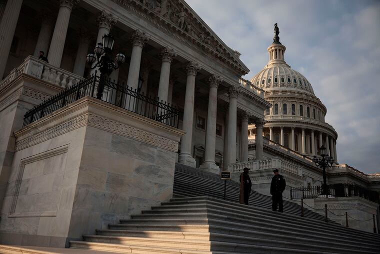 The U.S. Capitol Building.