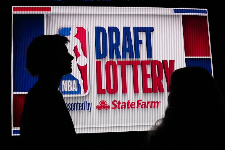 The Sixers are in the draft lottery for the first time since 2017.