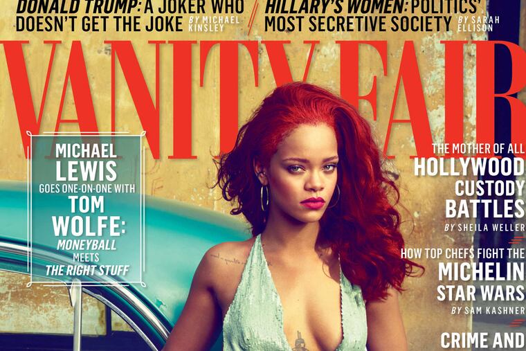 Rihanna keeps up her high-fashion presence, gracing the November cover of Vanity Fair. To date, she's been on three Vogue magazine covers.