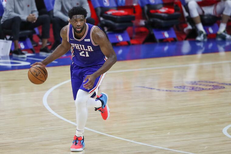 Sixers All-Star Joel Embiid scored a career-high 50 points against the Bulls last Friday.