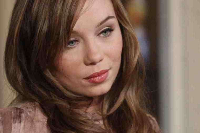 Capri Anderson, during interview yesterday.