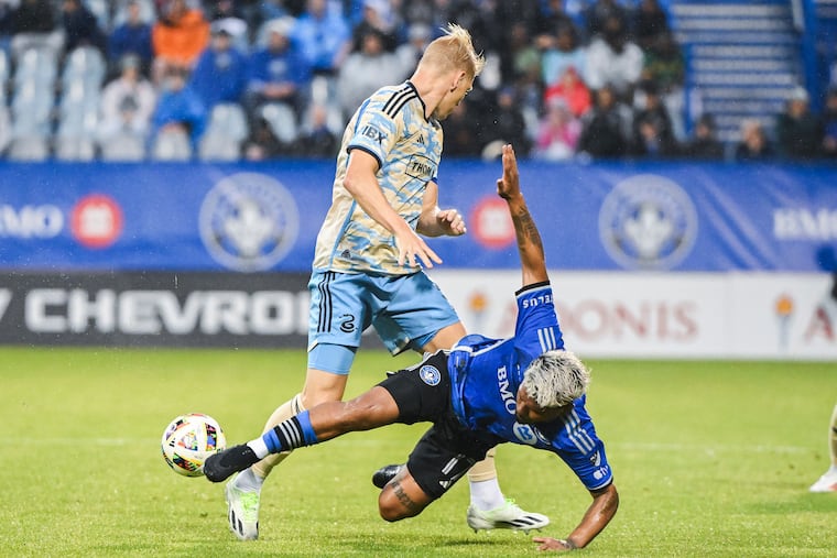 The Union carried a 2-1 lead into halftime, but struggled to maintain production in the second.