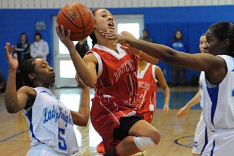 Lauren Gaskill and Rancocas Valley are the South Jersey team of the year. (Clem Murray/Staff Photographer)