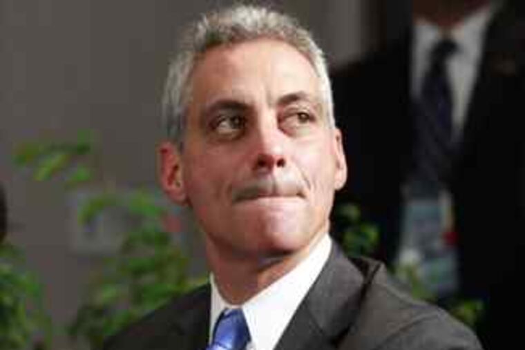White House chief of staff Rahm Emanuel. "I don't want to hear anything else," he said at an emergency meeting. "... Just do it."