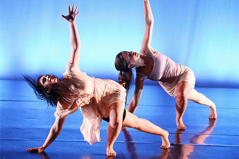 MM2 Modern Dance Company will perform "Breath" Wednesday at the Michener Art Museum. (Bill Hebert)