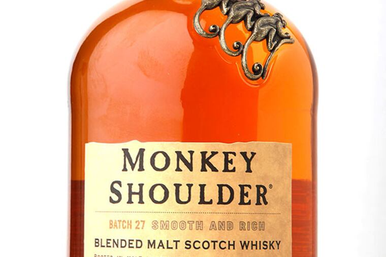 Monkey Shoulder blended Scotch. (MICHAEL S. WIRTZ / Staff Photographer)