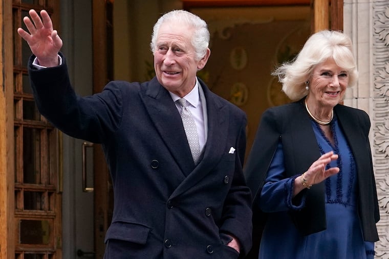 Britain's King Charles III and Queen Camilla