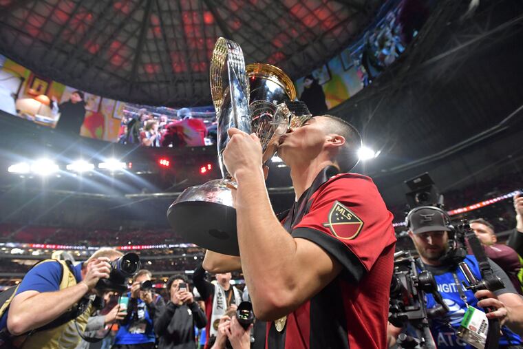 Miguel Almiron helped Atlanta United win MLS Cup in just its second season.