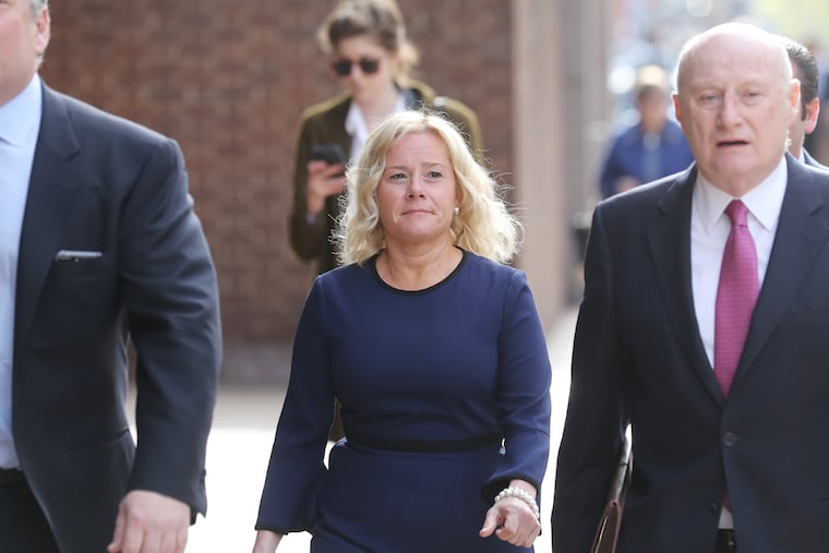 Bridget Anne Kelly, a onetime aide to former New Jersey Gov. Chris Christie, pictured in April. Kelly and another onetime Christie ally, Bill Baroni, were convicted in the Bridgegate scandal and appealed their case to an appellate panel in Philadelphia. The court affirmed some of the convictions but tossed others.