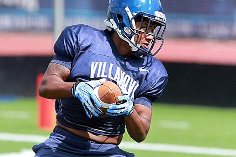 Villanova wide receiver Poppy Livers. (David Swanson/Staff Photographer)