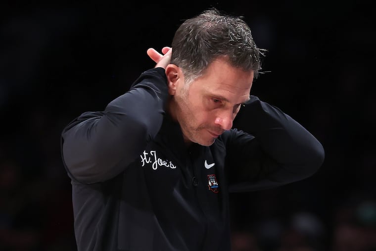 Billy Lange and St. Joseph's beat Villanova last season. A repeat result would be a big boost after the Hawks lost to Central Connecticut State on Friday at home.