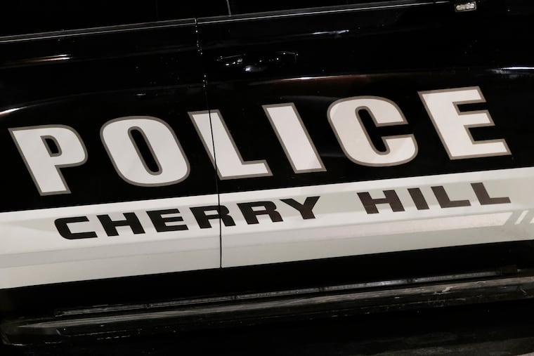 A Cherry Hill police vehicle in January.