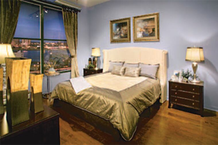 Lofts at National at Old City feature dramatic views