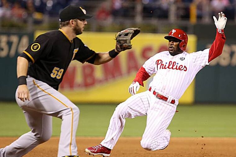 Phillies shortstop Jimmy Rollins. (Bill Streicher/USA Today Sports)