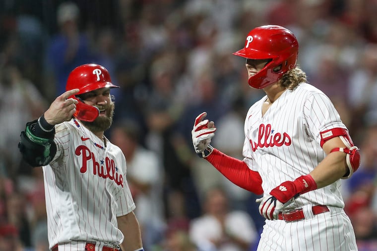 Bryce Harper, Alec Bohm, and the Phillies are rolling into September fresh off a 59-homer August.
