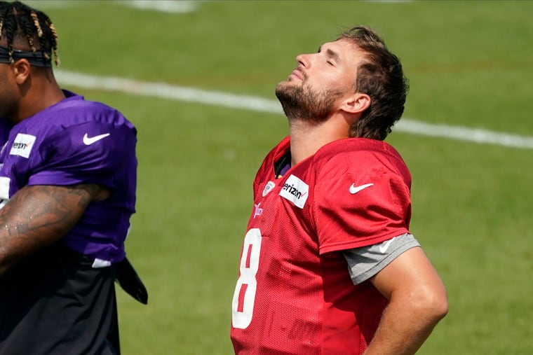 Kirk Cousins isn't worried about how COVID-19 could impact him.