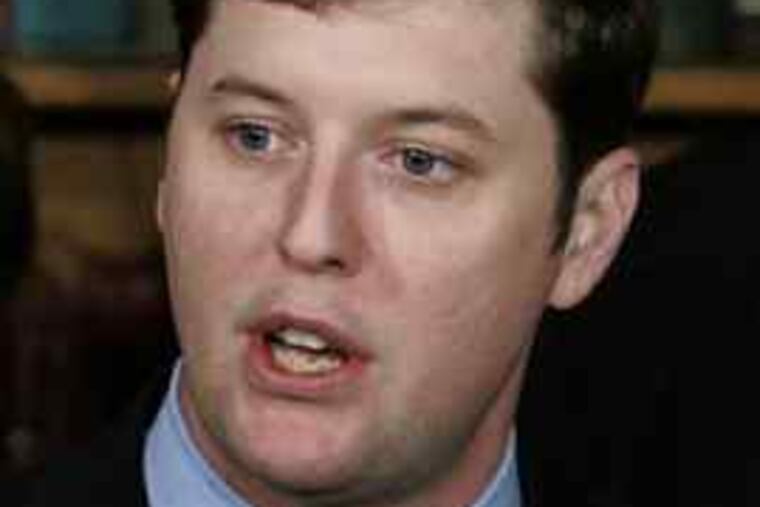 Rep. Patrick Murphy was good for three.