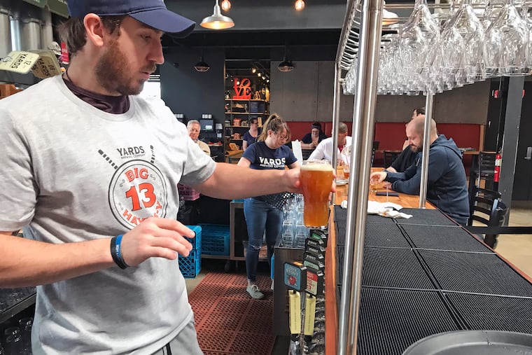 Flyers center Kevin Hayes holds a beer named in his honor: Big Hayes-y 13.