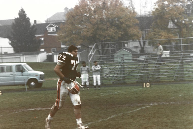 U.S. Senator-elect John Fetterman played offensive tackle for two seasons at Central York High School.
