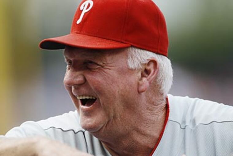 "You're always looking to get better," manager Charlie Manuel said. (Carolyn Kaster/AP)