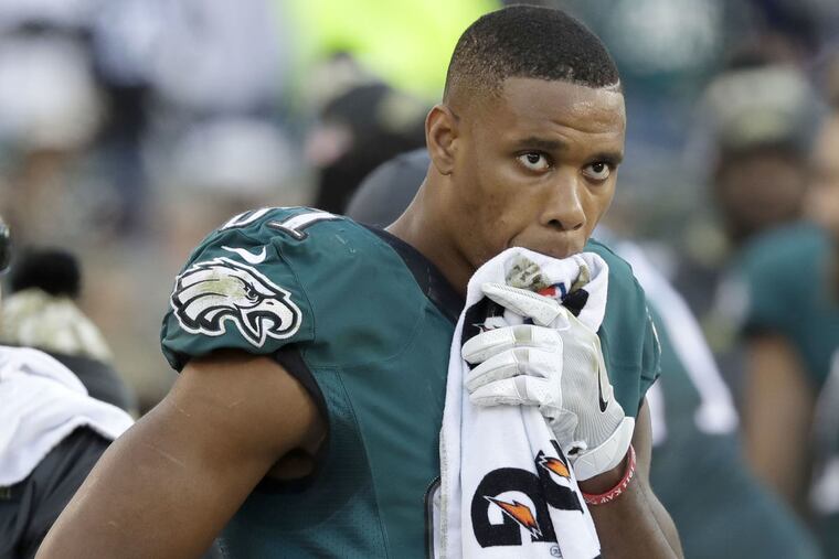 Eagles wide receiver Jordan Matthews has battled a number of injuries this season.