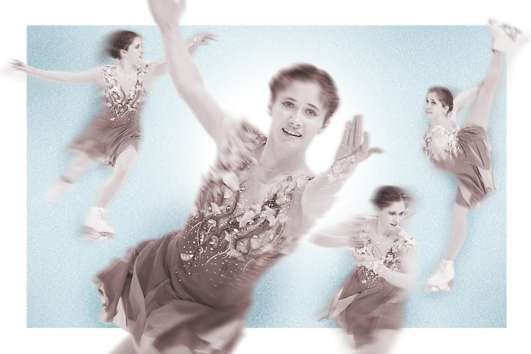 Isabeau Levito, 18, is preparing to take Olympic ice for the first time.