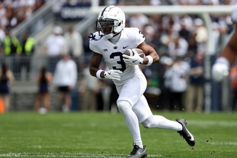 Freshman wide receiver Koby Howard could see more opportunities in Penn State's passing game.