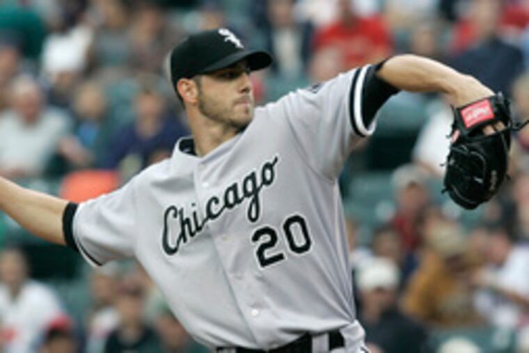 Source says White Sox starter Jon Garland is available.