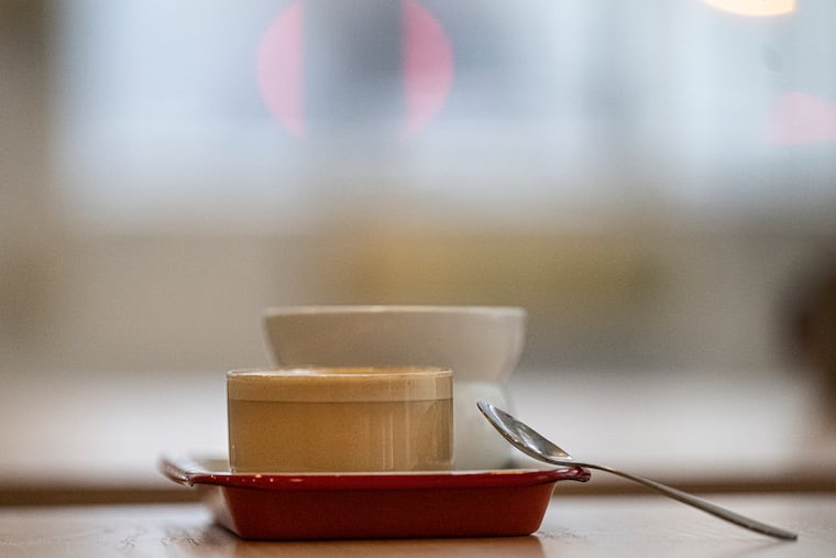 A one on one espresso is shown at Thank You Thank You Coffee shop on Jan 24. The Old City coffee brewer that has coffee obsessives flocking to it.