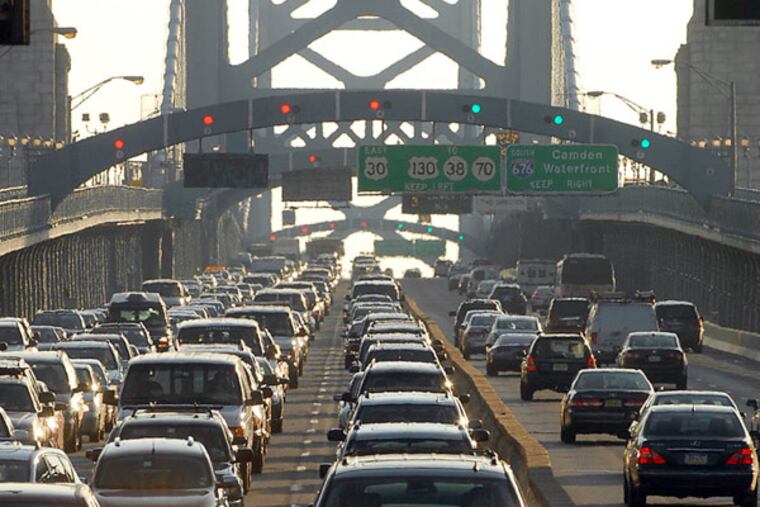 The Ben Franklin bridge. (Tom Gralish / Staff Photographer)