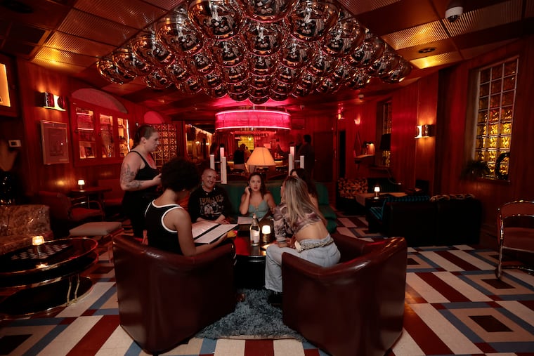 The cocktail lounge at Angeloni's Club Madrid, 2400 Arctic Ave., Atlantic City.