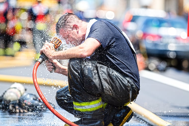 Firefighter Brian Pingue
