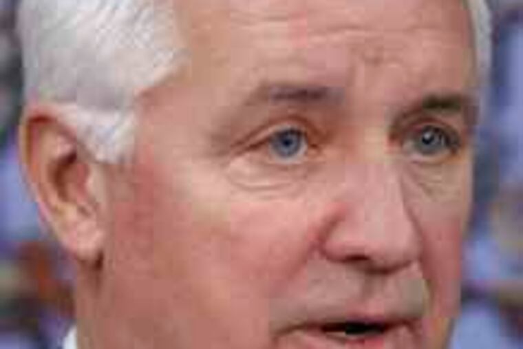 Tom Corbett so far has accused only Democrats in his probe.