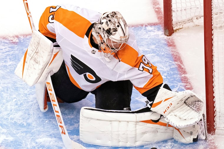 Flyers goaltender Carter Hart is becoming a Twitter favorite.