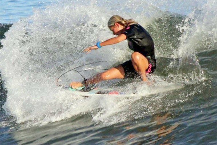 "When I travel to places like Costa Rica and California, I'm like, oh, I'm from New Jersey, and they're all like, really? There's waves in New Jersey?" said Cassidy McClain.