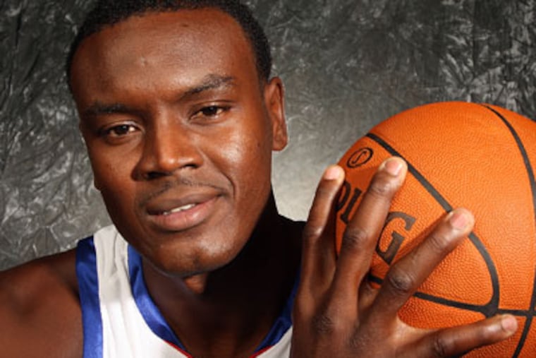 "The devastation that I saw, no one should have to endure," Samuel Dalembert said. (Steven M. Falk / Staff Photographer)