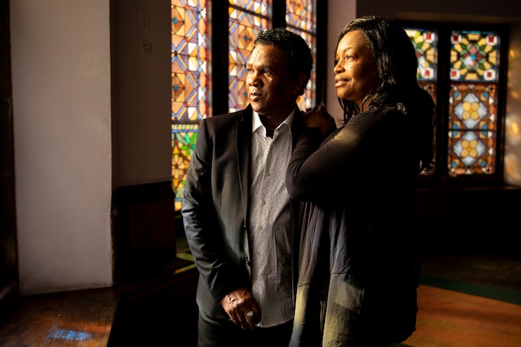 Clive Thompson and wife Oneita at Tabernacle United Church on Friday, Dec. 18, 2020. They'll be leaving the church after more than two years living in sanctuary to avoid deportation.